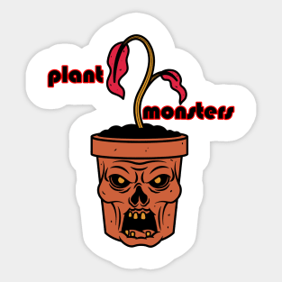 Plant Monster Sticker